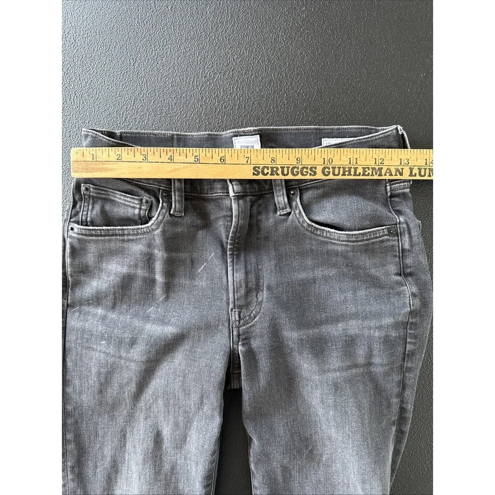 Edwin Jeans Womens Black Pixie 9